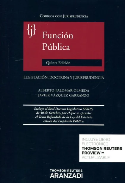 Función pública (legislación, doctrina, jurisprudencia)