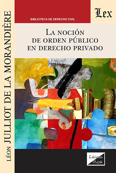 La noción de orden público en Derecho privado