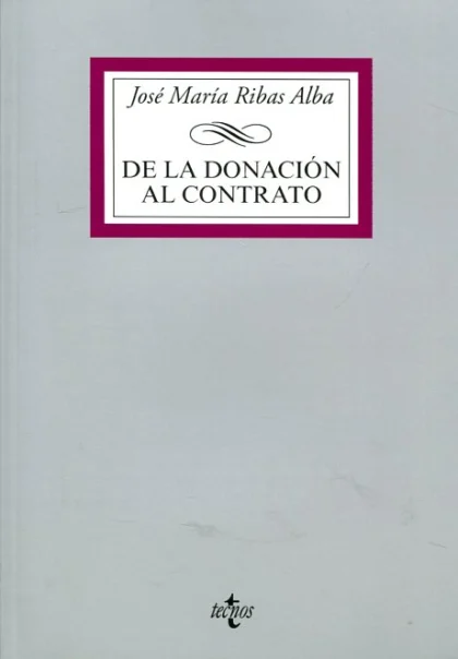 De la donación al contrato