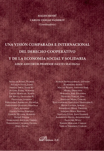 Una visión comparada e internacional del derecho cooperativo y de la economía social y solidaria