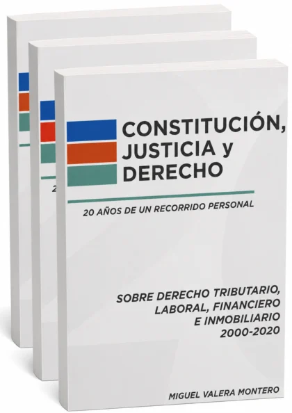 Constitución, Justicia y Derecho: 20 años de un recorrido personal. Colección.