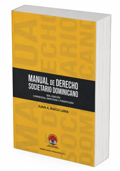 Manual de Derecho Societario Dominicano