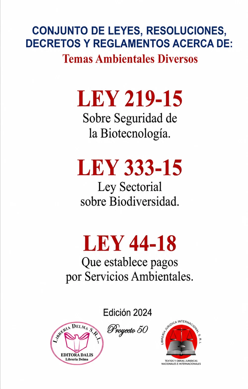 Leyes sobre Temas Ambientales Diversos