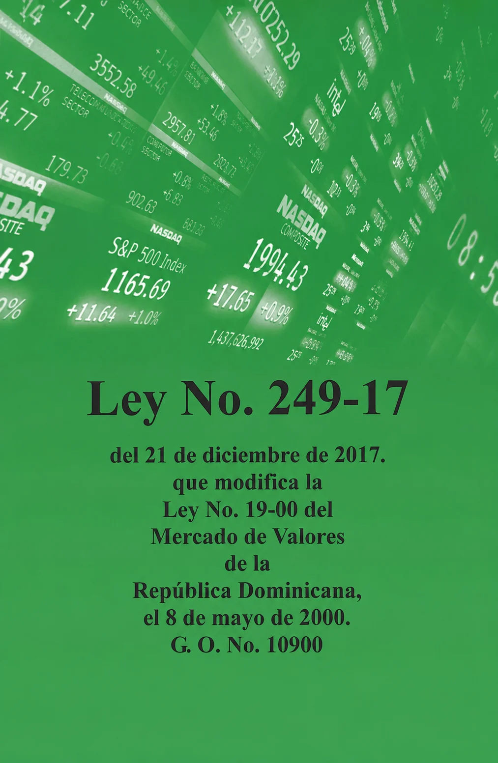 Ley No. 249-17 del Mercado de Valores de la República Dominicana