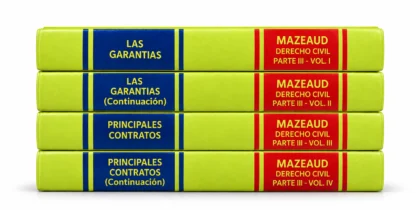 Lecciones de Derecho Civil — Parte Tercera (4 volúmenes)