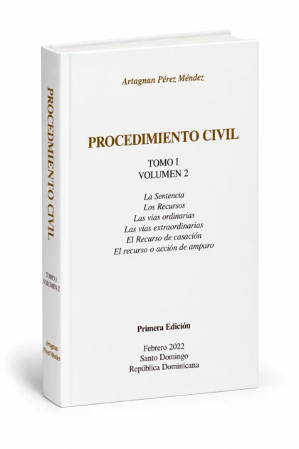 Procedimiento Civil — Tomo I, Volumen II, tapa dura